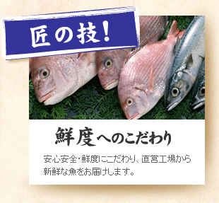 さかな工房｜産直へのこだわり